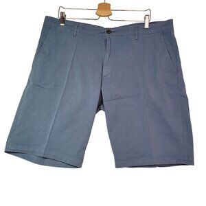 Goodthreads Men's Slim Fit 11" Moonlight Blue Stretch Chino Shorts Size 40 New